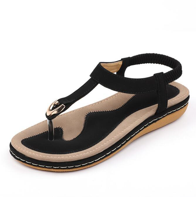 Comfortable summer shoes with a heel for ladies – Marisa (Now 1+1 Free!)-Beige-3.5-The Livary