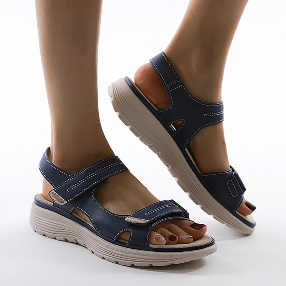 Arch Support Sandals | Orthopedic Comfort-Black-3.5-The Livary