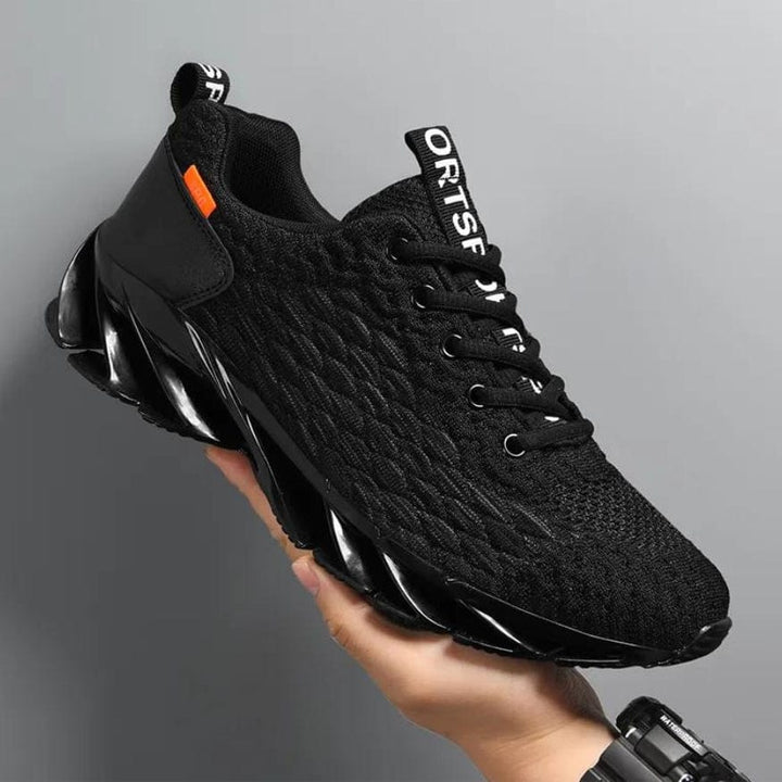 Shoes that redefine comfort and support - StrideMax™-Black-5-The Livary