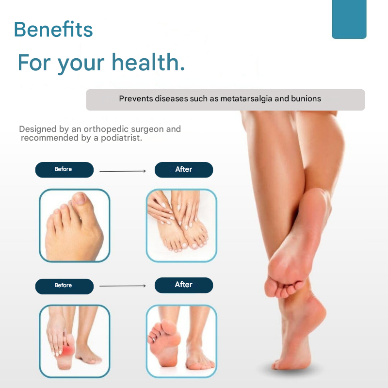 Therapeutic Toe Spreaders with Cushion Pads – Podiora-1 Pair + 1 Free-The Livary