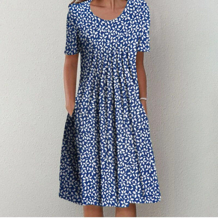 Chic Summer Dress - Luna-Light blue-S-The Livary