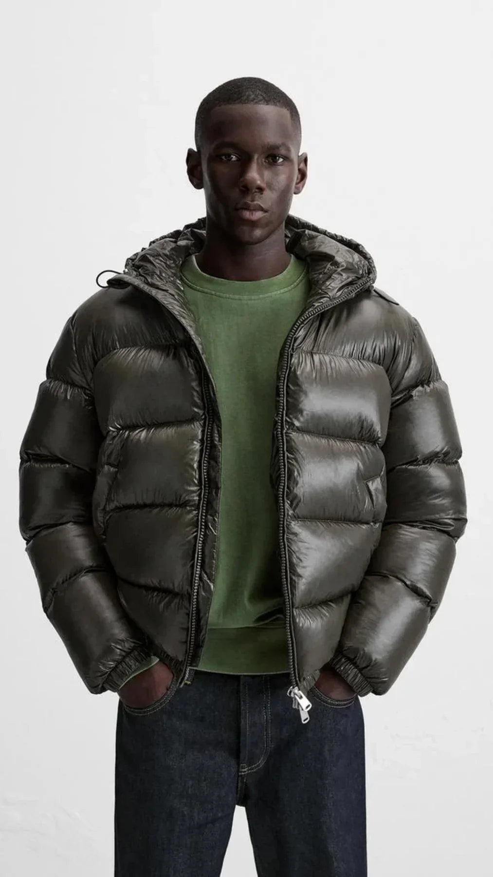 Unisex Down Jacket - Aspen-Black-S-The Livary