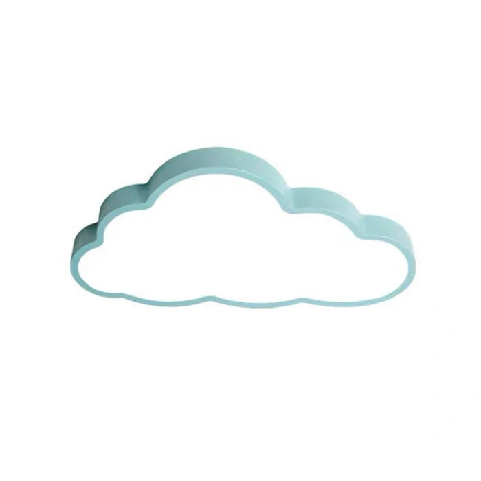 LED Ceiling Light for Children's Rooms - CloudLight-Blue-19.29 inches-White-The Livary