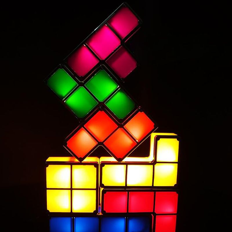 Modular Tetris Lamp - LumiBlocks-EU-The Livary