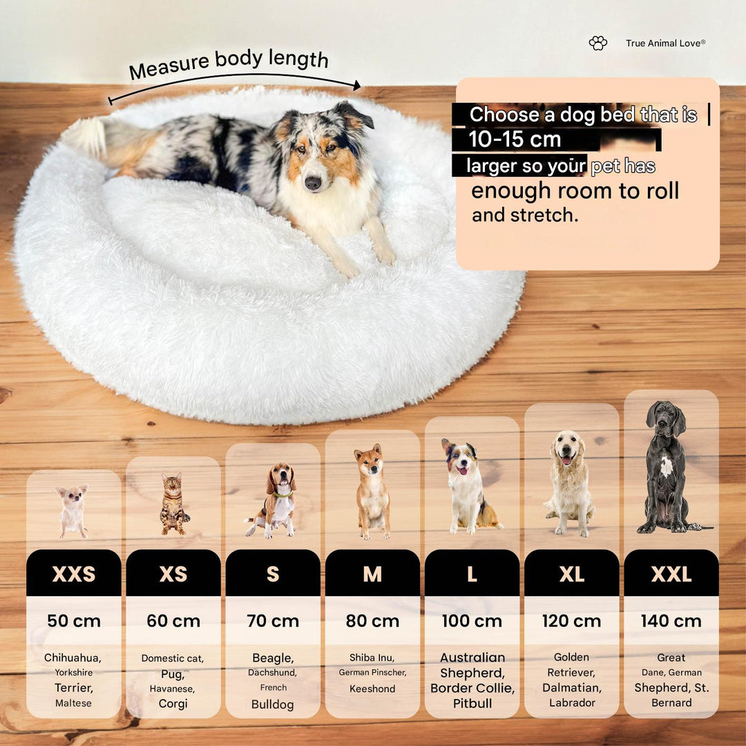 Dog Bed Fluffy Plus - The Original-Gray-XXS - 19.7in-The Livary