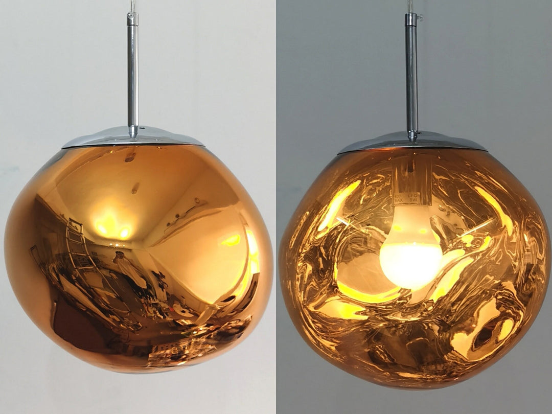 Modern LED Pendant Lamp – Lumaé-Amber-15CM-The Livary