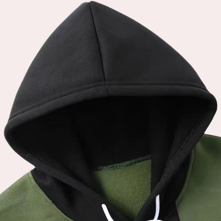 Comfortable Hoodie for Men - Rowan-Black-S-The Livary