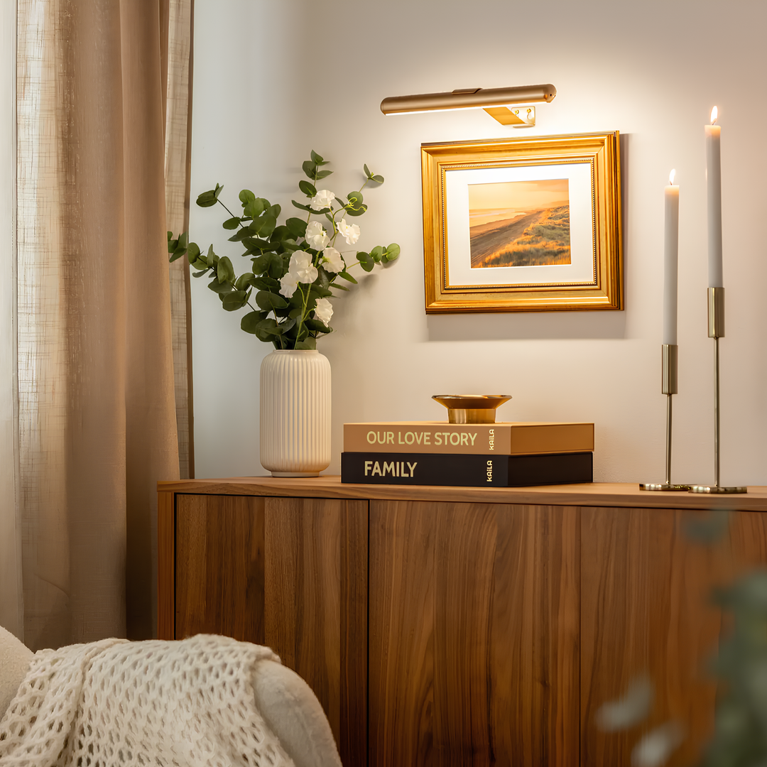 Wireless Art Lighting - LumeArt-Gold-The Livary