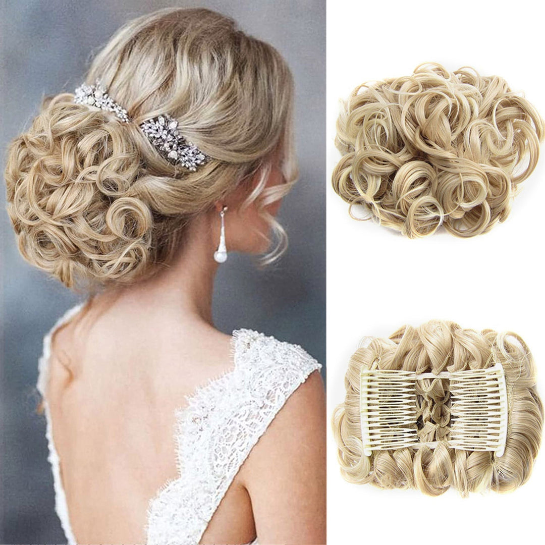 Curly Knot Hair Extension – FluffyFix-15#-The Livary
