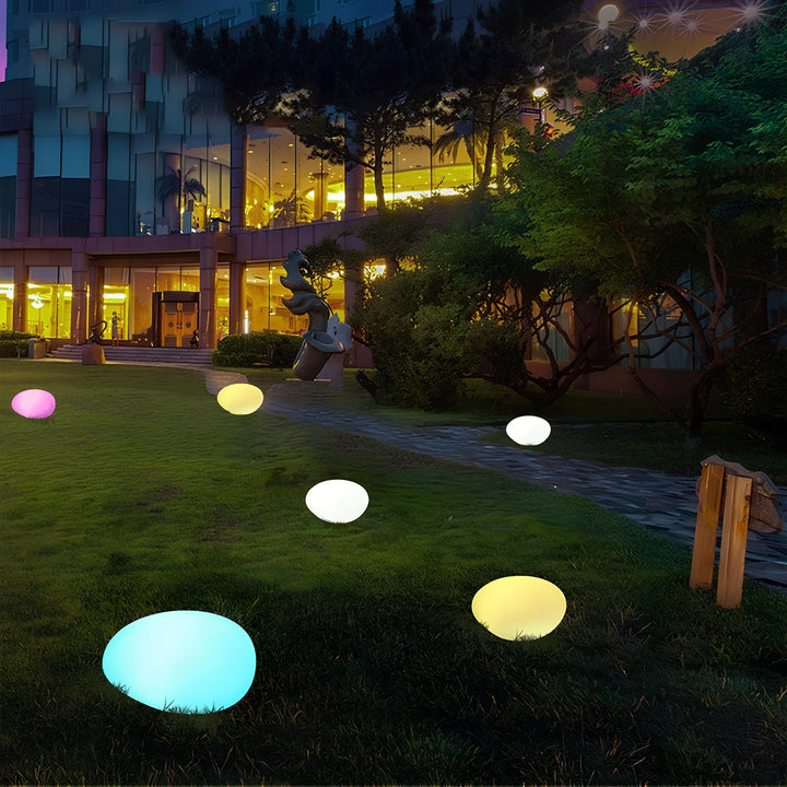 Atmospheric Wireless Garden Lamp - LumaStone-Medium (USB Rechargeable)-The Livary