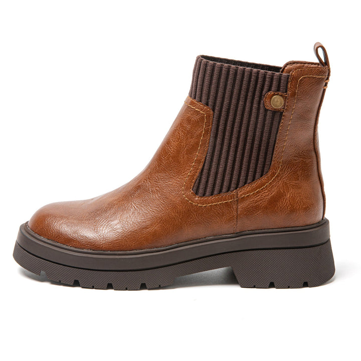 Flexible Short Ladies Boots - Elin-Brown-3.5-The Livary