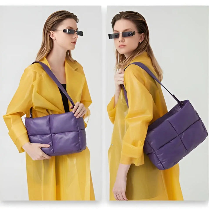 Stylish Quilted Ladies Designer Bags - Sofia-Black-The Livary