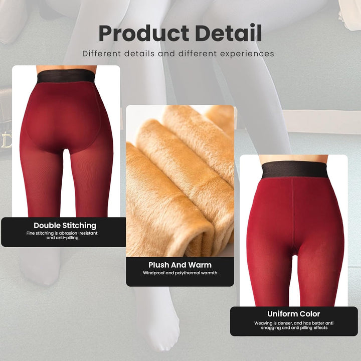 Fleece-lined Tights - Nova-Black-XS-The Livary