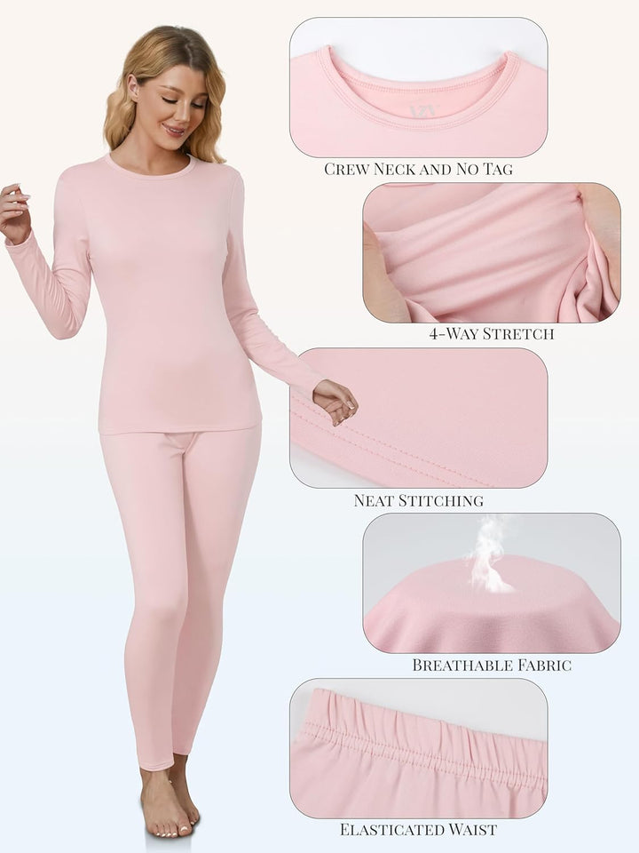 Thermal Underwear for Women - Sophie-Black-XS-The Livary