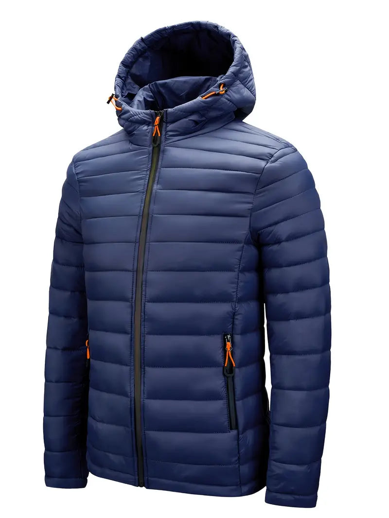 Ladies Winter Puffer Jacket with Hood - Arwen-Black-S-The Livary