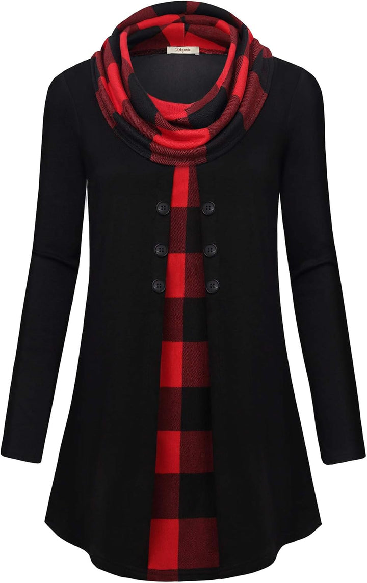 Stylish Colour Block Pullover Sweatshirt for Ladies - Bella-Black-S-The Livary