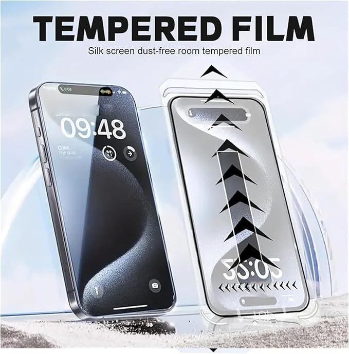 3-in-1 iPhone Screen Protector - iShield Privacy-iPhone 16-The Livary