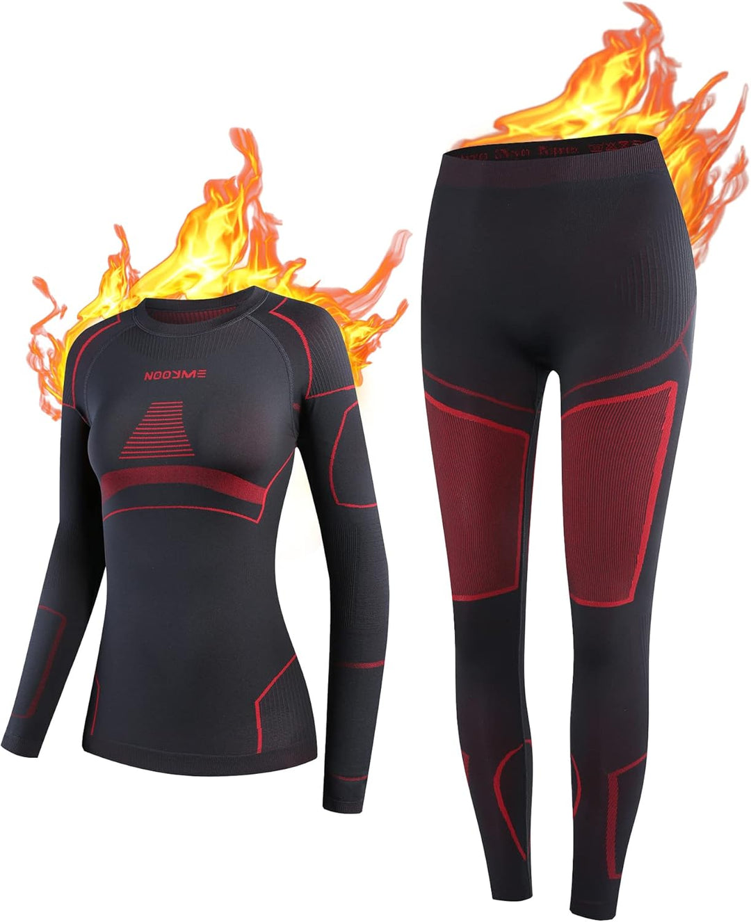 Thermal Underwear for Women - Laura-Black/Blue-XS-The Livary