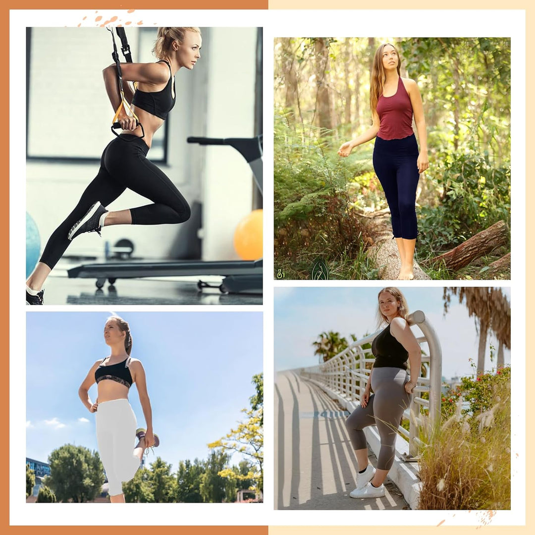 LuxeFit High-Waisted Leggings - Selene-Black-S-The Livary
