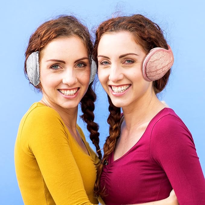 Unisex Foldable Knitted Ear Warmers Set of 4 – BundleMuffs-The Livary