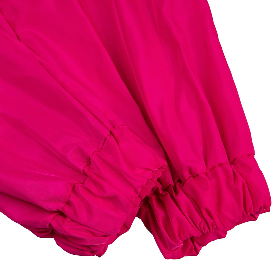 Retro Women's Windbreaker Jumpsuit - Elodie-Pink-S-The Livary