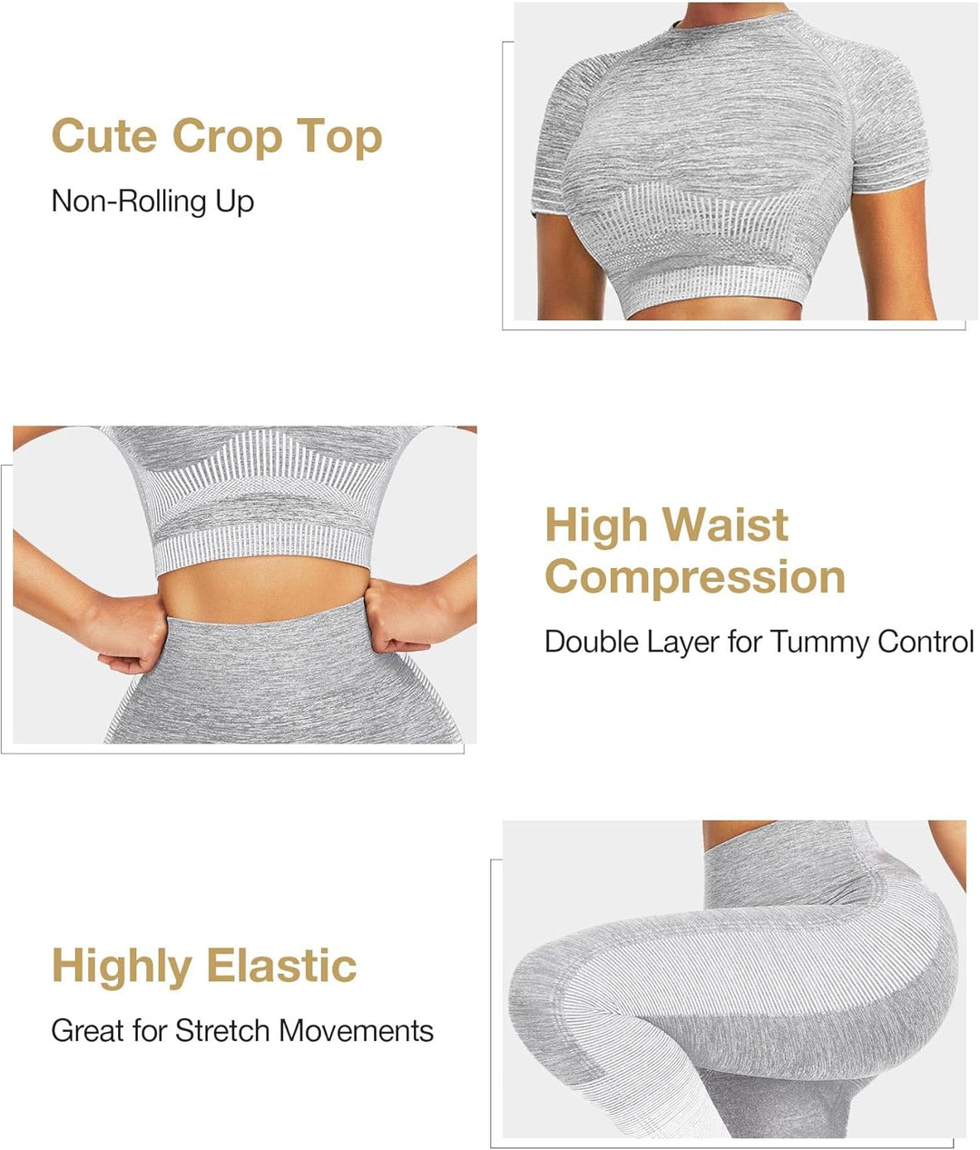 Comfortable Yoga Set - SparkFit-Long Sleeve Black-S-The Livary