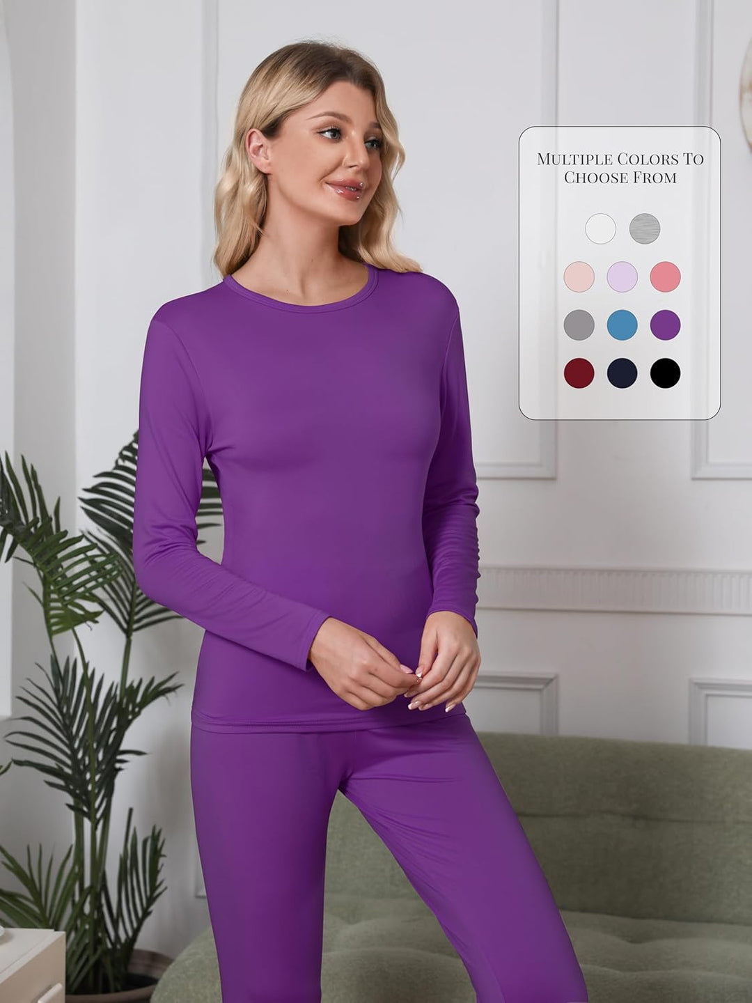 Thermal Underwear for Women - Sophie-Black-XS-The Livary