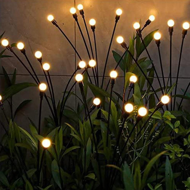 Floating Solar Garden Lights with Firefly Effect – FireGlow-The Livary