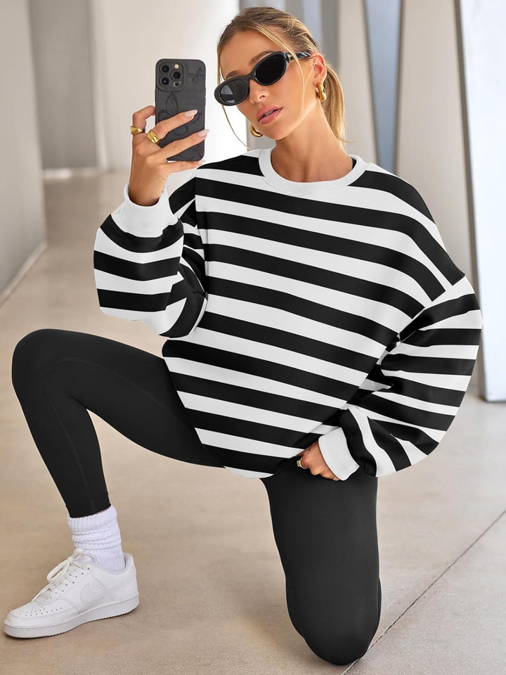 Comfortable Oversized Women's Sweater - Ella-Apricot-S-The Livary