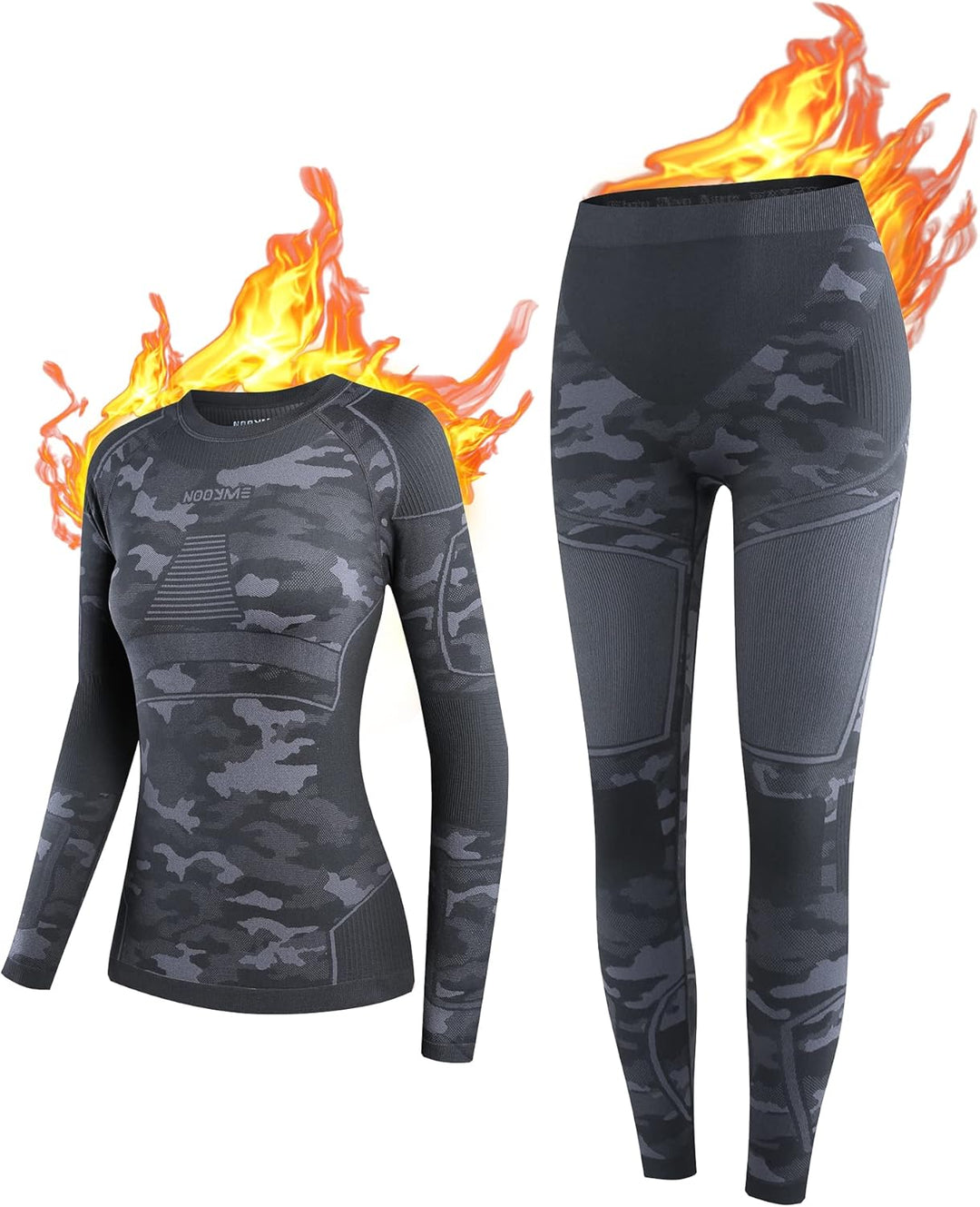 Thermal Underwear for Women - Laura-Black/Blue-XS-The Livary