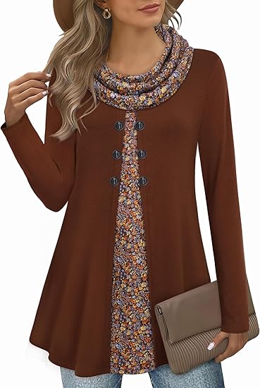 Stylish Colour Block Pullover Sweatshirt for Ladies - Bella-Orange-S-The Livary