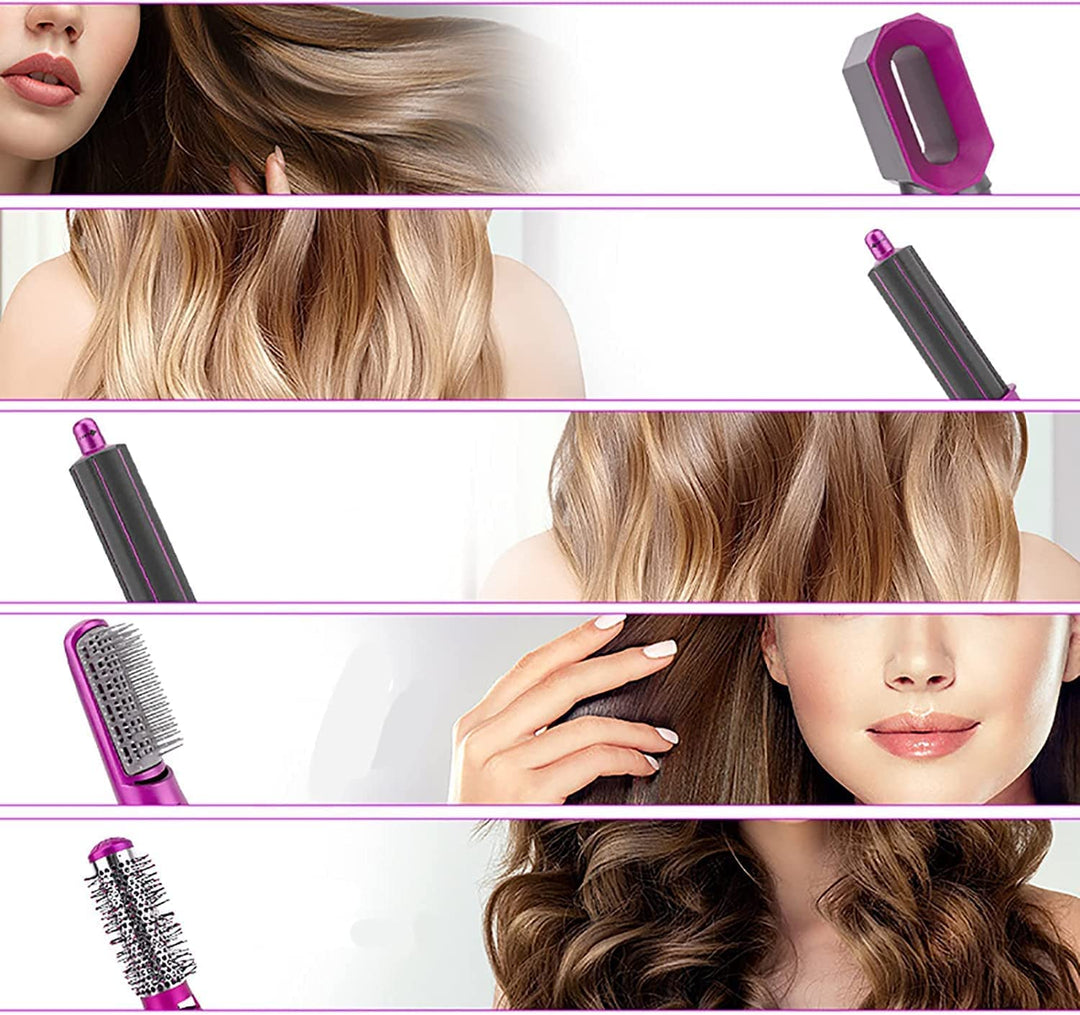 5-in-1 Warm Air Hair Dryer Brush – Aurevia-The Livary