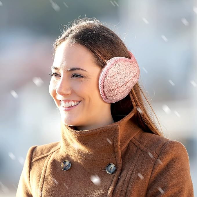Unisex Foldable Knitted Ear Warmers Set of 4 – BundleMuffs-The Livary