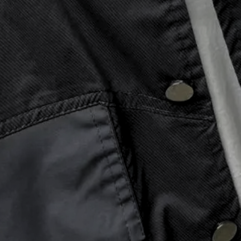 Black Modern Coat for Men - Elliot-S-The Livary
