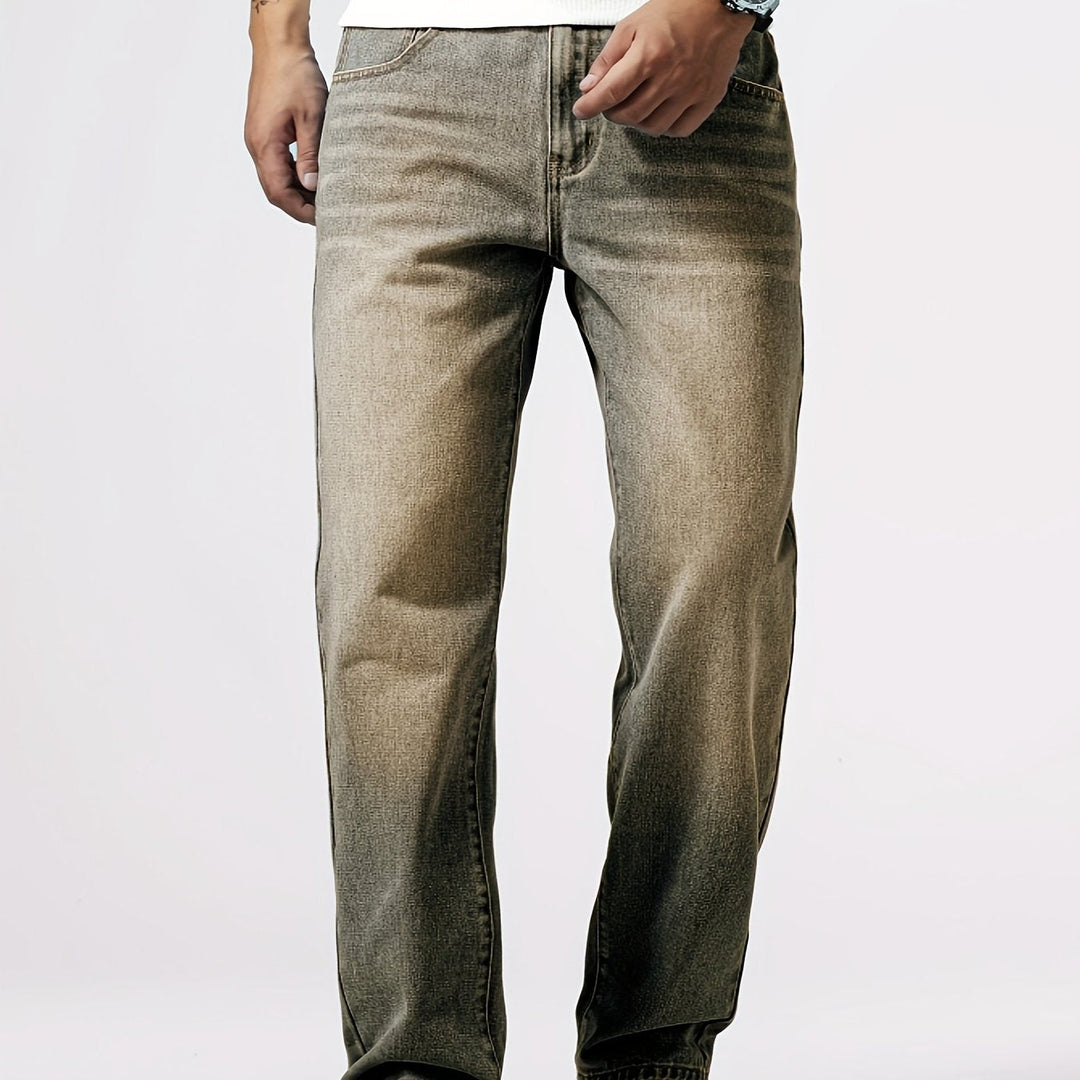 Relaxed Fit Regular Men's Jeans - Lucas