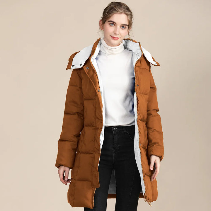 Trendy Quilted Women's Winter Jacket - Elodie-S-The Livary