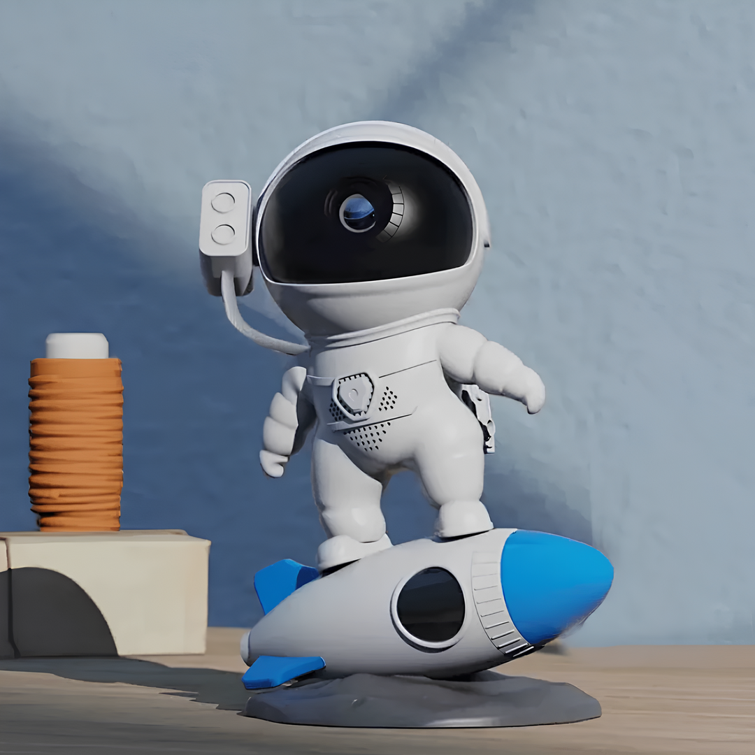 Astronaut Projector Lamp - AstroGlow-Milky Way Projection-The Livary