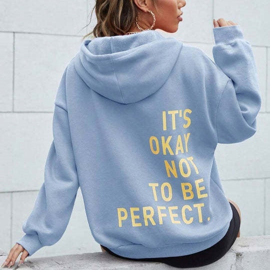 Trendy Unisex Hoodie – Billie | Super soft fabric-Light blue-S-The Livary