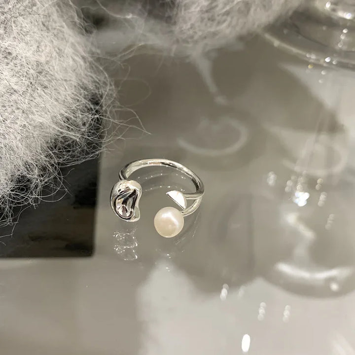Pearl Tree Adjustable Ring - Elin-The Livary