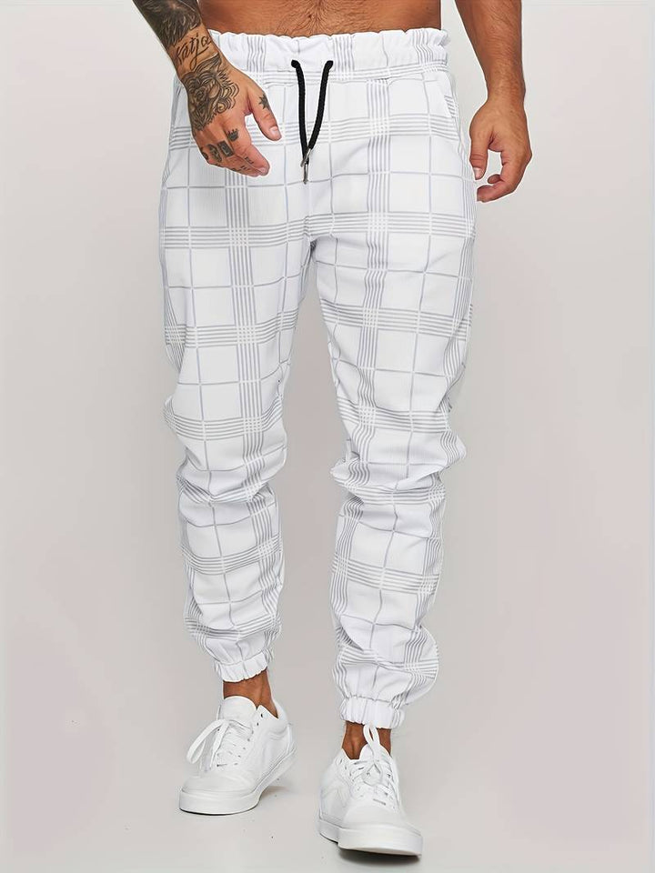 Trendy Men's Sweatpants - Max-White-S-The Livary