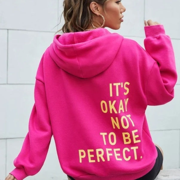 Trendy Unisex Hoodie – Billie | Super soft fabric-Pink-S-The Livary