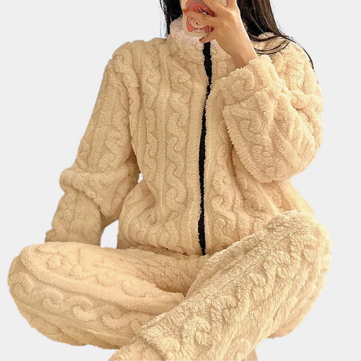 Soft and Warm Onesie for Women - Liora-Black-XS-The Livary
