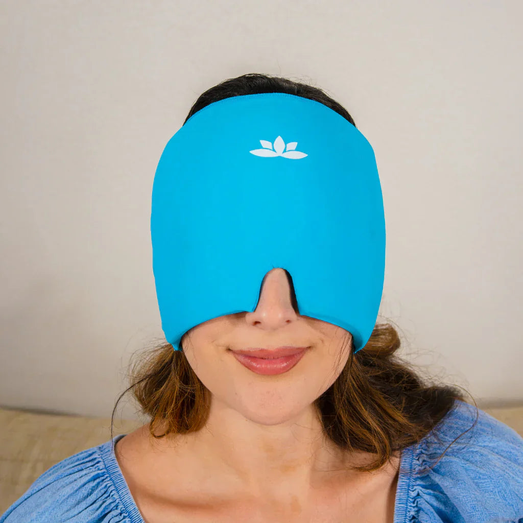 Pain Relieving Migraine Mask - MigraCalm™-Black (almost sold out)-The Livary