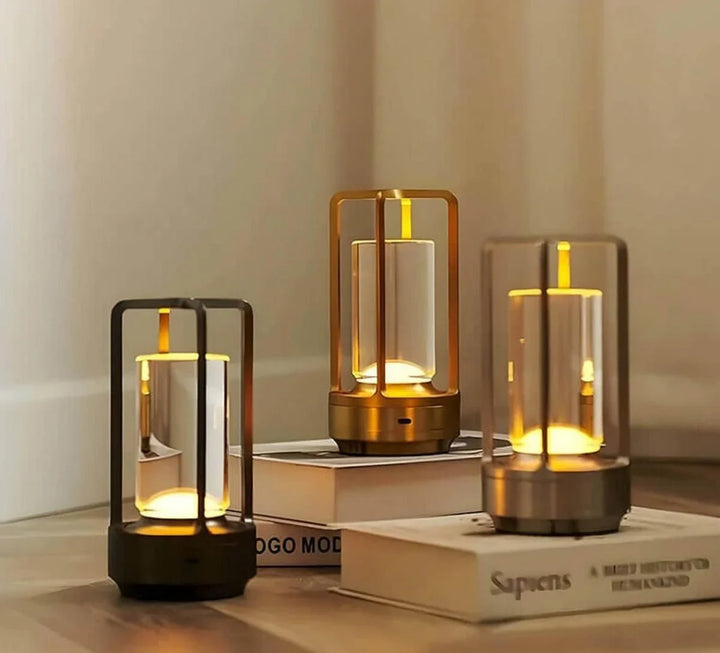 Waterproof and Portable Crystal Table Lamp - AuroraGlow
