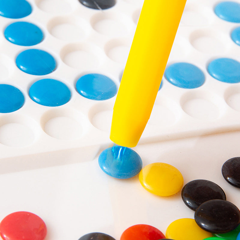 Magnetic Drawing Board with Beads - MagniDots-The Livary