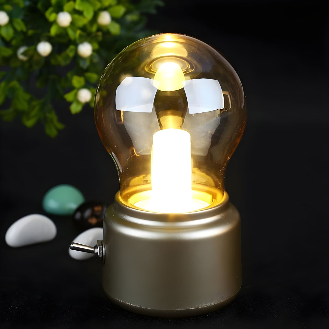 Portable Retro Table Lamp - LumiRetro