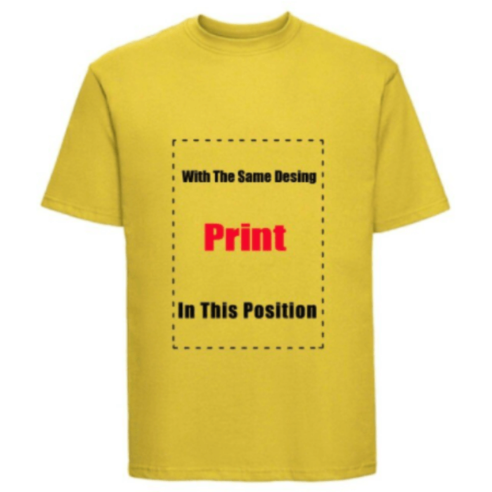 Funny unisex T-shirt with slogan – Comfortable & Everyday Suitable – Nico-Yellow-XS-The Livary