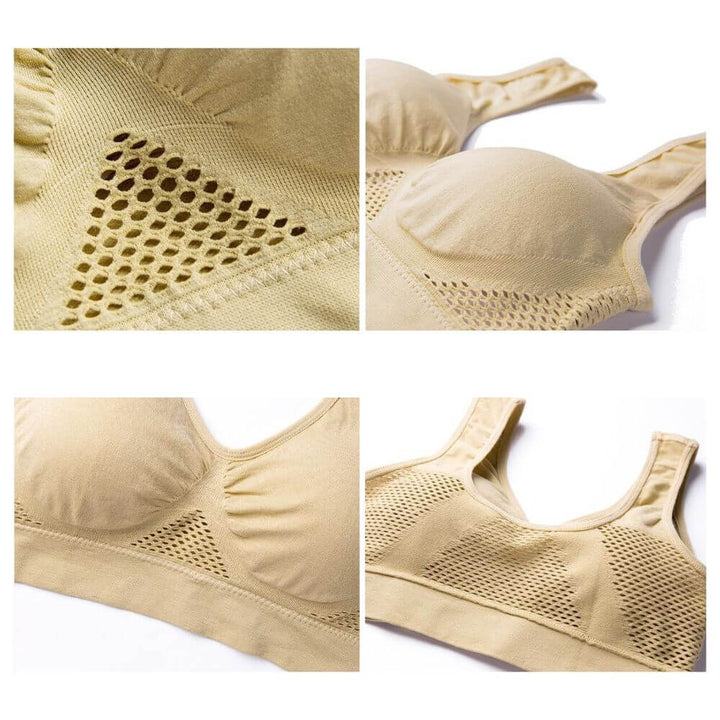 Breathable Mesh Sports Bra – Sofia-Purple-S-The Livary