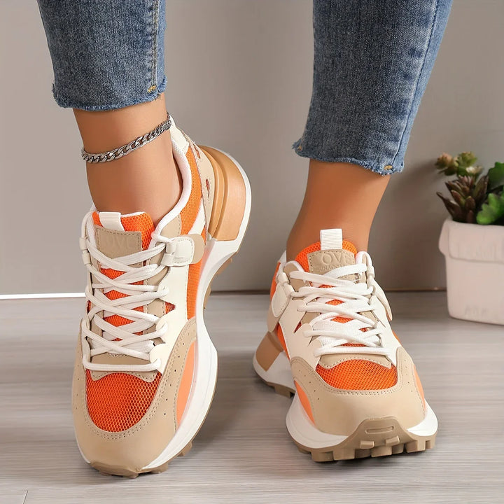 Luna Ademend Sports Trainers | Comfortable & Non-slip Design-3.5-Gray-The Livary