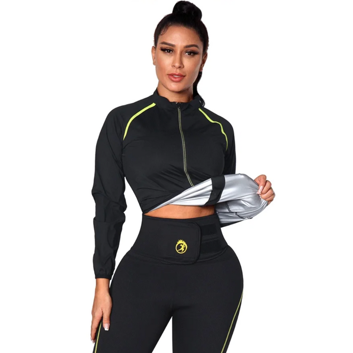 Ladies Slimming Tracksuit - ThermoFit-Legging-S-The Livary